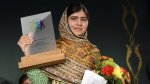 Malala, now 17, became the youngest winner of the prize after the Nobel committee acknowledged her “heroic struggle” for girls’ right to an education